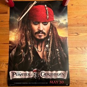Pirates of the Carribean Movie Posters
